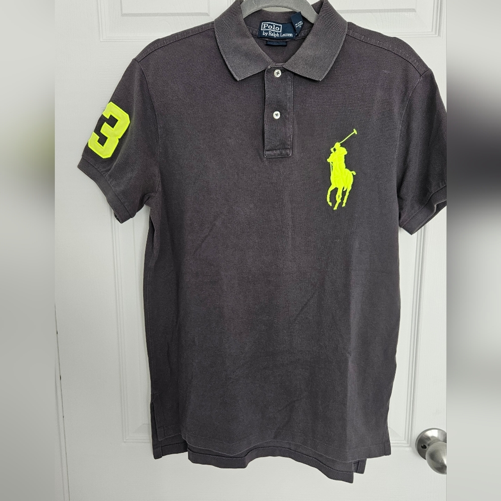 Ralph Lauren Charcoal Polo Shirt